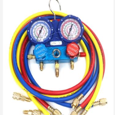 Imagem de Manifold Alumínio  R22/134A/404A  Premium Manifold  Alumínio R22/134A/404A Alumínio Premium