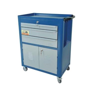 Imagem de Carrinho para Ferramentas 120 KG Fechado 3 Gavetas C-06 Fercar