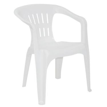 Imagem de Cadeira/Poltrona Atalaia Em Polipropileno Branco - Tramontina