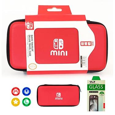 Imagem de Combo Case Nintendo Switch Lite Com Película de Vidro e 4 Grips