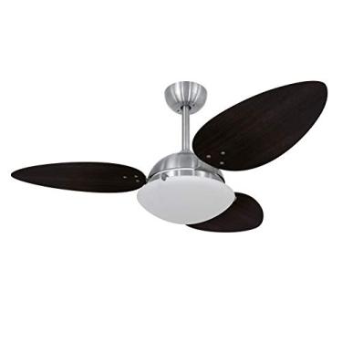 Imagem de Ventilador De Teto Volare Escovado Pétalo/3 Tabaco 220v Volare Volare 220v Escovado