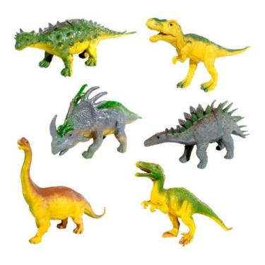 JamBer Dinossauro Brinquedos 34 Pacote DeNte Realista Dinossauro