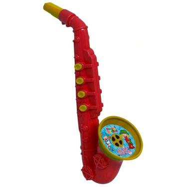 Imagem de Saxofone Infantil - Patati e Patatá - Vermelho - Candide