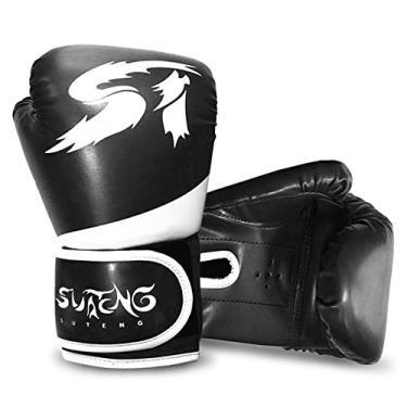Imagem de Tingpai Luvas de boxe inf l Luvas de treino de boxe inf l Ki Boxing Juvenil Muay ai Luvas de saco de boxe Equipamento de prática de boxe pa saco de soco Saco de boxe almofadas de 3 a 10 anos de