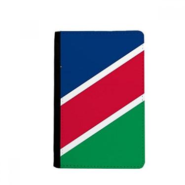Imagem de Porta-passaporte com bandeira nacional da Namíbia África e porta-passaporte Notecase Burse capa carteira porta-cartão, Multicolor