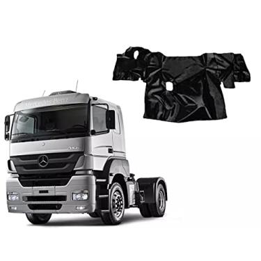 Imagem de TAPETE VINIL MB AXOR 2035 2340 2544 2533 CAMBIO MANUAL C/CAPUZINHO PRETO