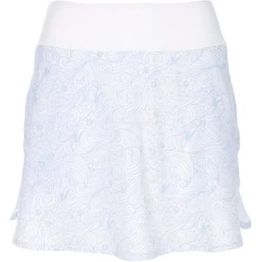 Imagem de Puma Golf Saia feminina padrão Pwrshape Gust O Wind, branco brilhante, serenidade, PP, Branco brilhante - serenidade, PP
