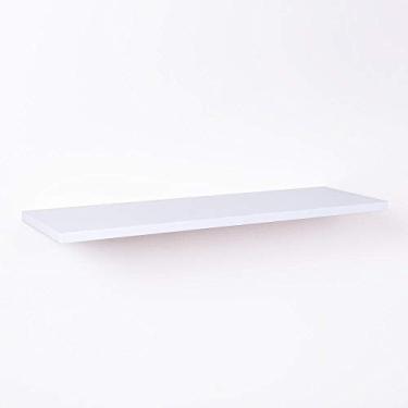 Imagem de Prateleira 50 x 15cm Branca Suporte Invisível