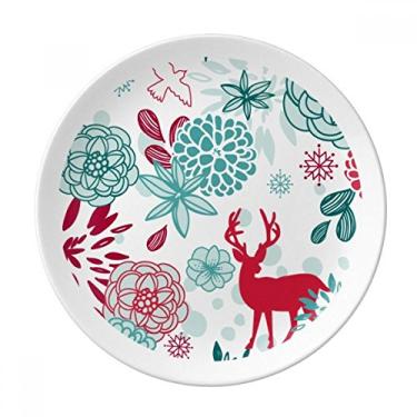 Imagem de Ilustration Animals Árvore de pássaro Decorativa Porcelana Salver Prato de jantar