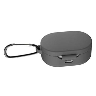 Imagem de Case Capa Protetora de Silicone Flexível compatível MI e REDMI AirDots - Nandos-Store (AirDots 2, Cinza)