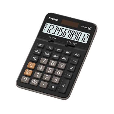 Imagem de Calculadora Compacta de Mesa 12 Dígitos, Casio, AX-12B, Preto