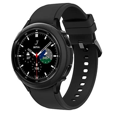 Imagem de Spigen Liquid Air compatível com Galaxy Watch 4 Classic Capa Case 46mm - Preto