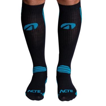 Imagem de Acte, Par de Meias de Compressão Tamanho 39 a 43 F2-PA - Preto e Azul