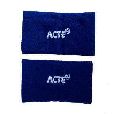 Imagem de Acte, Munhequeira 12x8cm Tamanho G F12-A - Azul e Branco