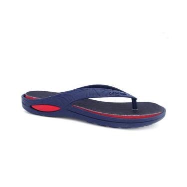 Imagem de Chinelo Boa Onda Masculino Lily Bicolor 1319-198 - Blue/Pitanga