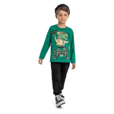 Imagem de Infantil - Camiseta Dino Menino Quimby Verde  menino