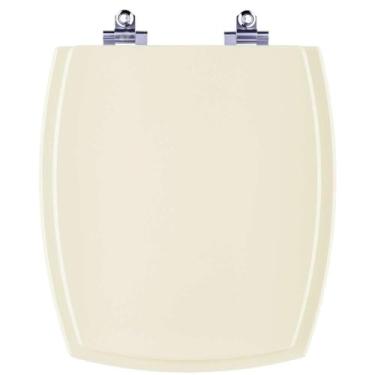 Imagem de Tampa de Vaso Sanitário com Amortecedor Anturius Bege Claro para bacia Luzarte
