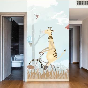 Imagem de Papel de Parede Painel Infantil Animais Aviões 2 rolos - 3m²