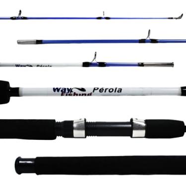 Imagem de Vara Pesca Molinete Way Fishing Pérola 1502 WF2630-1 12-15 LBS 1,50m - 2 partes