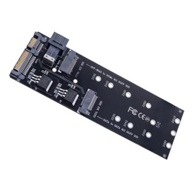 Imagem de NATEFEMIN Adaptador SSD, adaptador SATA M.2 SSD SFF-8643 para NVMe M.2 NGFF SSD para placa principal