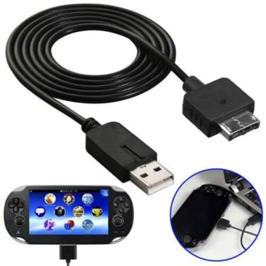 Imagem de Cabo de carregamento USB para PS Vita Console  Data Sync Charge Lead  carregador para PSV PSP  1m