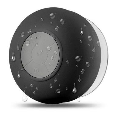 Imagem de Caixa de som Bluetooth Prova D` Água Preta