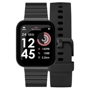 Imagem de Relógio Smartwatch Technos Connect max Preto - TMAXAI/7P