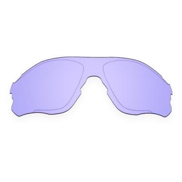 Imagem de Vonxyz Lentes de substituição para óculos de sol Oakley EV Zero Path OO9308 | EV Zero Path Asian Fit – Roxo claro claro