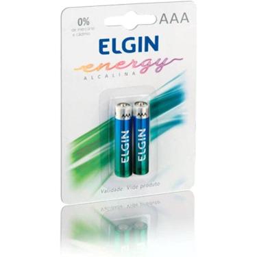 Imagem de Pilha Alcalina Palito Aaa C/2 Uns Elgin