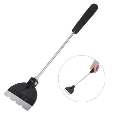 Imagem de Pá de isca de aço inoxidável, pá de isca ergonômica, confortável e durável para pescadores homens mulheres pesca de isca mista