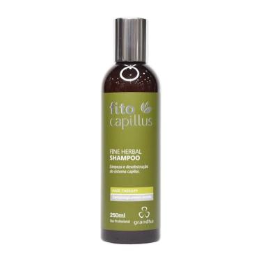 Imagem de Kit Grandha Fito Capillus Herbal Fitoterápico Ideal para o Tratamento que Combate Microinflamações (Fine Herbal Shampoo 250ml)