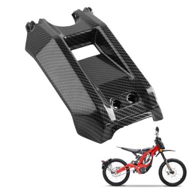 Imagem de PACEWALKER Capa de bateria Sur Ron para motocicleta com padrão de fibra de carbono para Surron Sur Ron Light Bee S/X Segway Electric Dirt Bike