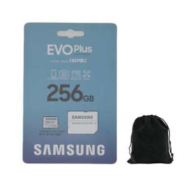 Imagem de SAMSUNG EVO Plus com adaptador SD de 256 GB Micro SDXC, até 130 MB/s, armazenamento expandido para dispositivos de jogos, tablets e smartphones Android, cartão de memória, MB-MC256KA/AM, 2021, cartão