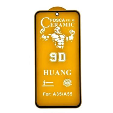 Imagem de Película de Ceramica Gel Fosca 9d Protetora de Tela anti-riscos queda Compatível com Samsung Galaxy A55