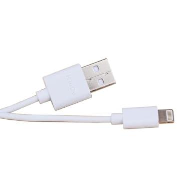 Imagem de Cabo Carregador e dados para Iphone 5 6 7 8 Original kingo 2.1a 1 m branco