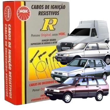 Imagem de Jogo Cabos De Vela Sc-t45 Fiat Premio Desde 1992 - Ngk