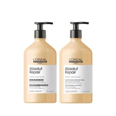 Imagem de Kit L'Oréal Absolut Repair Shampoo 750ml + Condicionador 750ml