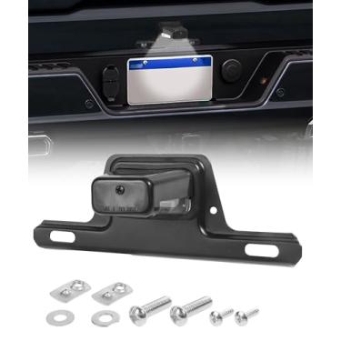 Imagem de bylikeho Luz de matrícula, suporte de placa de veículo, acessórios para carro, luz de placa de carro LED de 12 V, suporte de placa de identificação com luz, conjuntos de luz traseira para trailer,