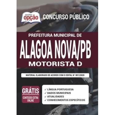 Imagem de Apostila Prefeitura Alagoa Nova Pb - Motorista D - Apostilas Opção