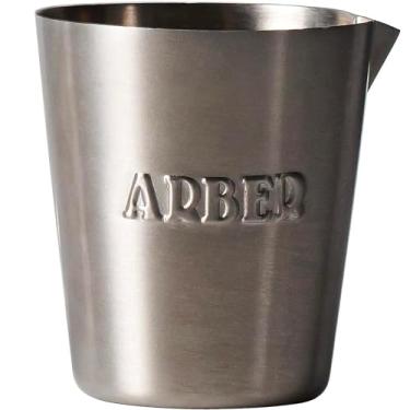 Imagem de Copo medidor para jardinagem | Essencial de jardim de aço inoxidável de 59 ml | Marcações fáceis de ler para misturar, medir e colher copo de alimentos para plantas