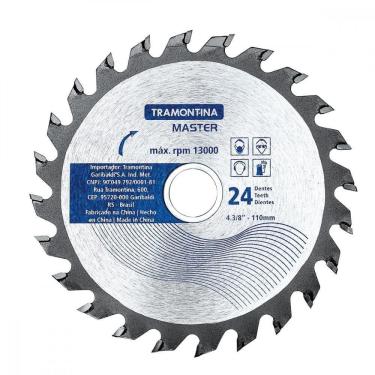 Imagem de Disco De Corte Para Madeira 4.3/8´´ Tramontina