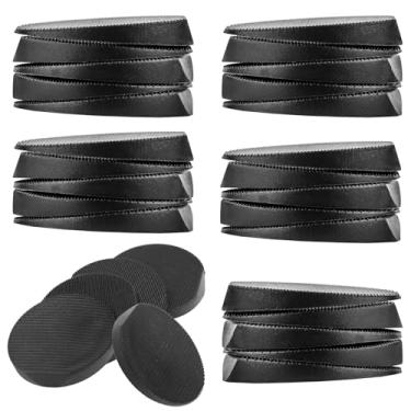 Imagem de 30 peças de niveladores de móveis, pés de nivelamento de móveis, calços de borracha para nivelar calços de mesa, calços de nivelamento para pisos irregulares, pés de nivelamento para a maioria dos