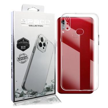 Imagem de Capa Capinha Clear Case Space Compatível Galaxy A10S A107 6.2 - Luiza 