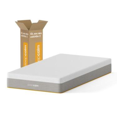 Imagem de Colchão Sleep Calm Original Espuma ou Molas, Solteiro Especial (96x203