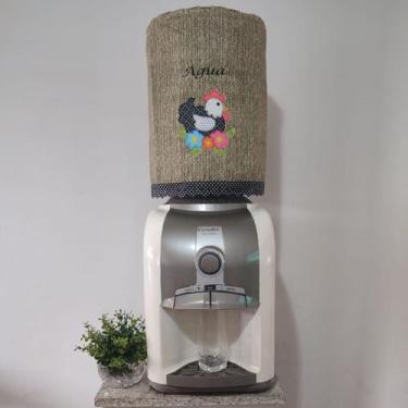 Imagem de Capa para Galão de Água 20 Litros Filtro de Água Diversos Bordados Pat