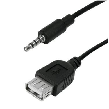 Imagem de Cabo De Audio P2 Macho X Usb Femea - M.Future