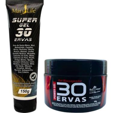 Imagem de Kit Gel 30 Ervas Power 300G + Super Gel 30 Ervas 150G - Bio Instinto