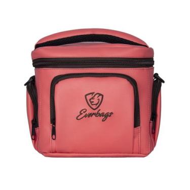 Imagem de Bolsa Térmica Fitness Lancheira Marmita Talheres Portátil Frasqueira V