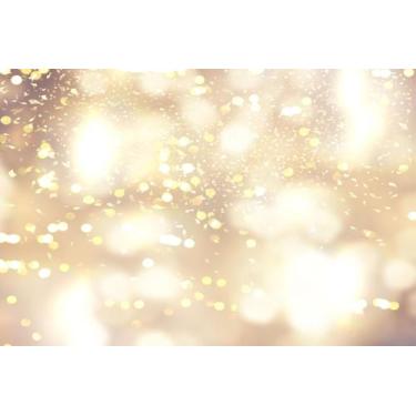 Imagem de Painel de Lona Brilho Dourado Espetáculo de Luzes - Fabrika de Festa, 