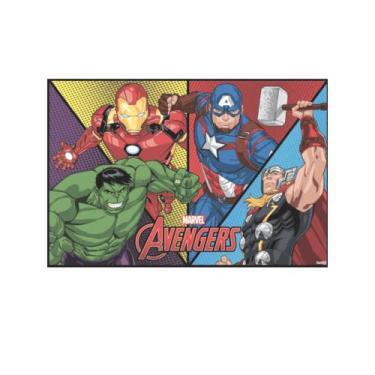 Imagem de Painel TNT Festa Vingadores Decoração aniversá 103x69cm - Piffer